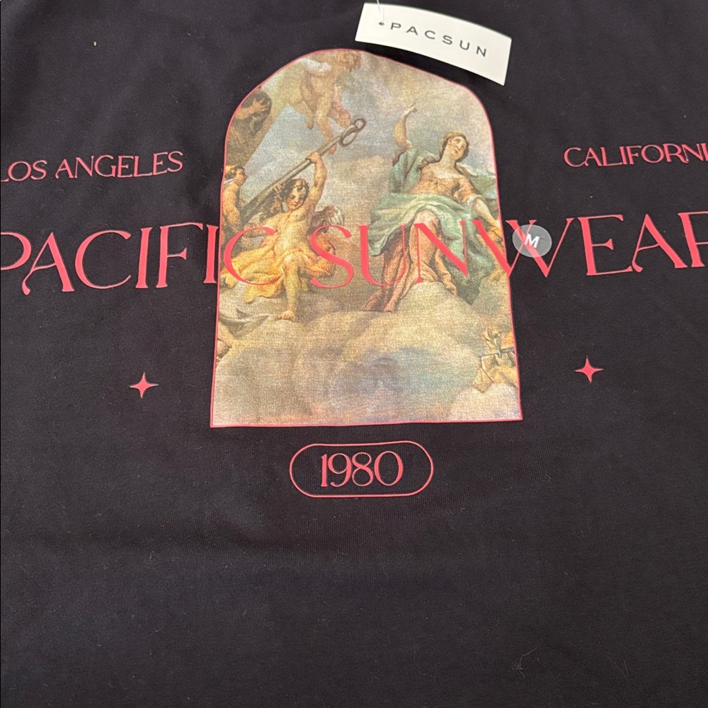 PacSun Black Graphic Tee - Picture 4 of 6